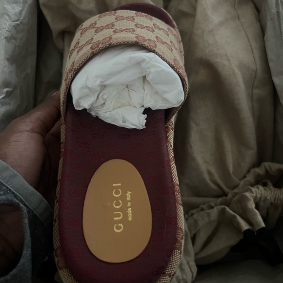 GUCCI PLATFORM SANDALS AUTHENTIC. - Picture 9 of 10